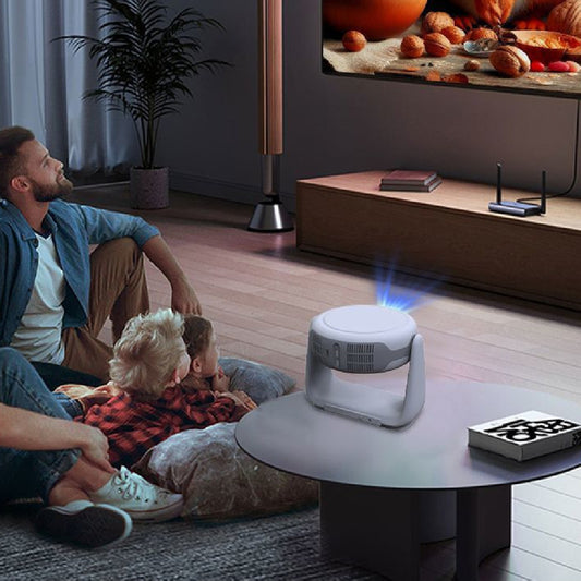 HD 4K Home Automatic Wifi Smart Voice Projector