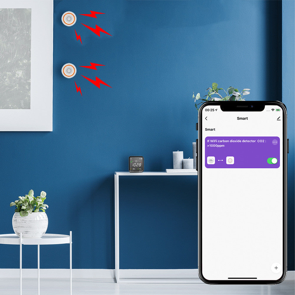 Smart Home Temperature and Humidity Sensor