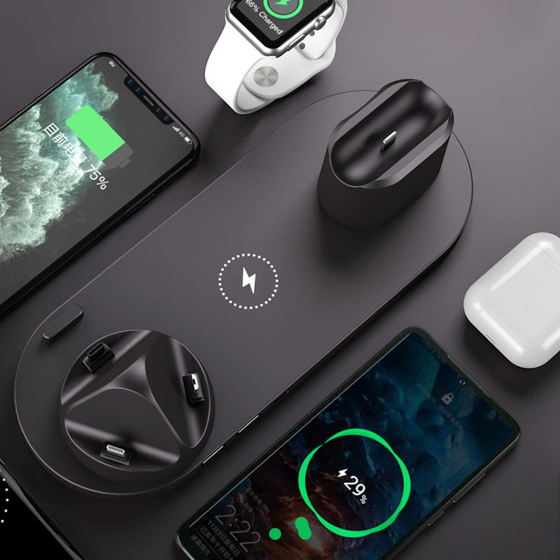 Wireless 6-In-1 Charging Dock Station