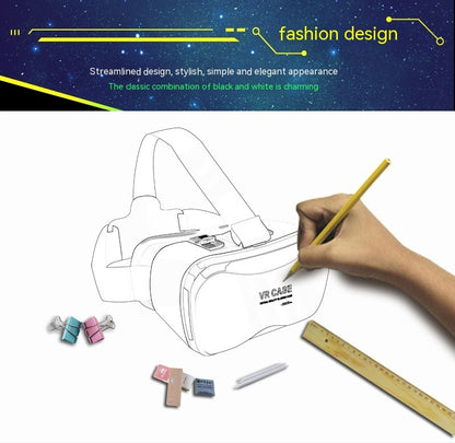 Head-Mounted Phone 3D VR Glasses