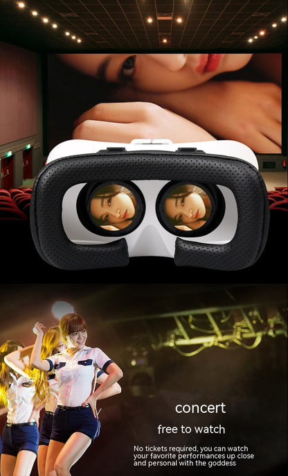 Head-Mounted Phone 3D VR Glasses