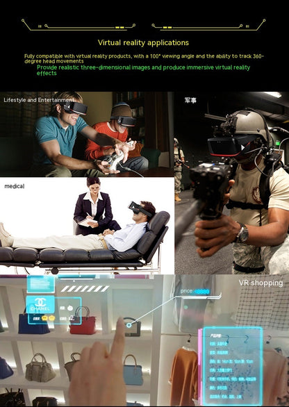 Head-Mounted Phone 3D VR Glasses