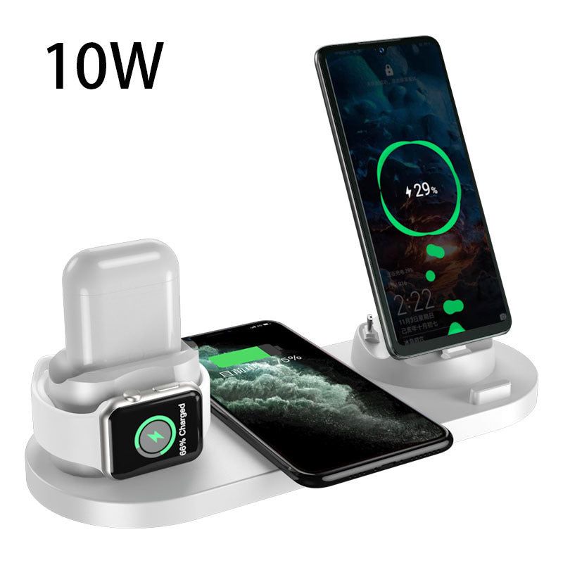 Wireless 6-In-1 Charging Dock Station