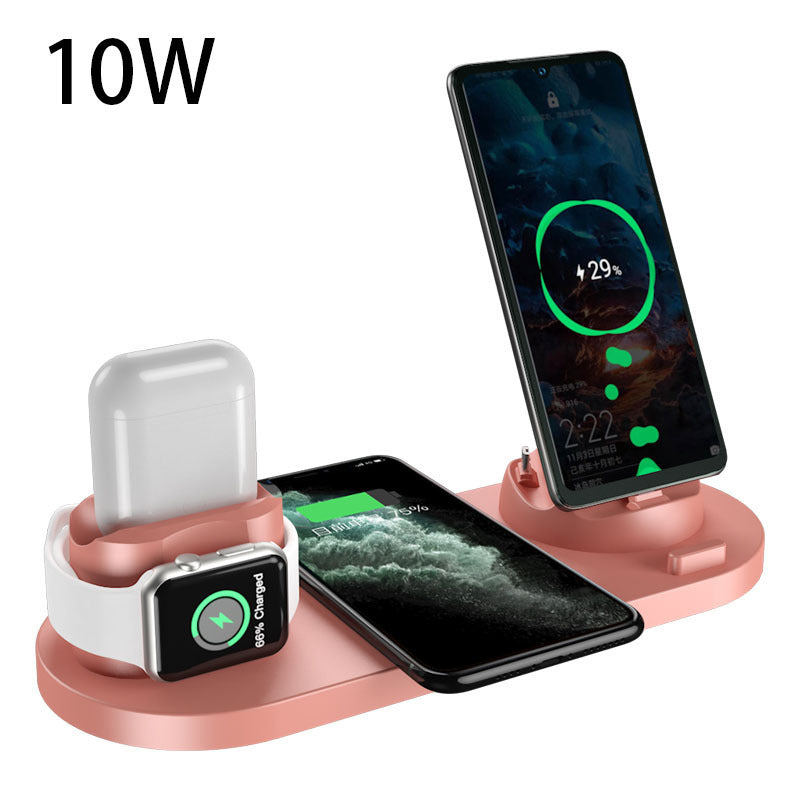 Wireless 6-In-1 Charging Dock Station