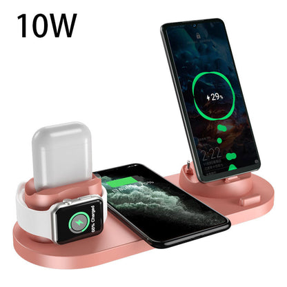 Wireless 6-In-1 Charging Dock Station