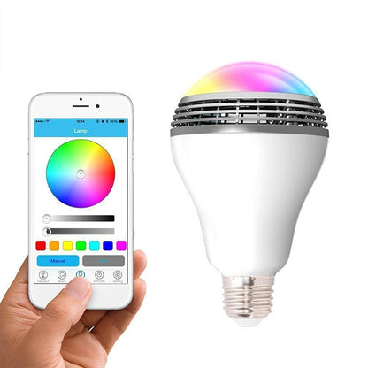 Home LED Smart Bluetooth Speaker E27 Bulb Light